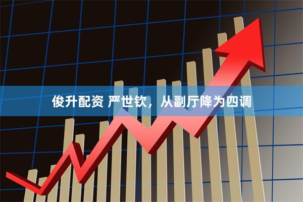 俊升配资 严世钦，从副厅降为四调